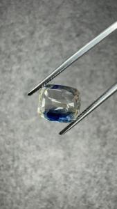 Saphir naturel de Pitambari du Sri Lanka certifié IGITL, 5,31 carats, taille coussin, pierre précieuse en vrac pour bijoux de luxe - Product Image 2