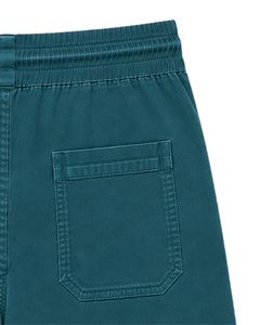 Pantalones Cortos Bermuda Casuales para Hombre en Azul Turquesa Personalizados, Pantalones Cortos de Playa con Cordón Ajustable, Ligeros, de Corte Relajado, Mezcla de Algodón - Product Image 6
