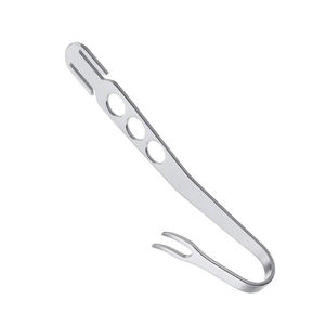 Système de vis pédiculaires vertébrales en acier inoxydable de qualité supérieure, fixation vertébrale réutilisable compatible titane, outils hospitaliers Dentavex - Product Image 1