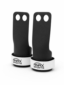 Poignées de gymnastique à 2 trous idéales pour la barre haute, les tractions, les anneaux et l'entraînement de force avec poignées de gymnastique à 2 trous OEM. - Product Image 2