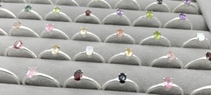 Natural Assorted Gemstone Brass Silver Plated Bezel Setting <b>Rings</b> Handmade <b>Statement</b> <b>Rings</b> Unisex Wholesale Fashion Bulk <b>Ring</b> - Product Image 6