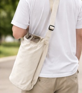 High Quality 100% Cotton Yoga <b>Bag</b> with Customized Logo Printing Multiple Sizes Cotton Yoga <b>Bag</b> Low MOQ - Product Image 5