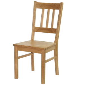 Silla de comedor de madera maciza, silla de comedor estable para exteriores, silla de comedor con reposabrazos para el hogar, silla de comedor moderna de madera - Product Image 3