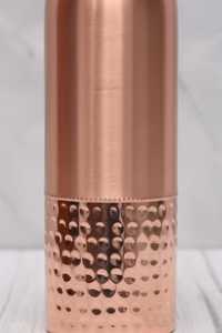 BURAQ HANDICRAT Copper Water <b>Bottle</b> 1L Design for Travel - Product Image 5