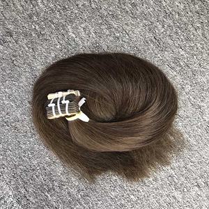 แฮร์วีฟธรรมชาติแบบตรงขนาดใหญ่ผมมนุษย์แบบเทปสำหรับต่อผมบริสุทธิ์จากเวียดนามขายส่ง100% - Product Image 5