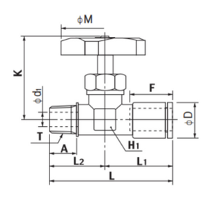 Valves EMVB-R NITTA PUSH ONE - Product Image 1