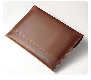 Funda de Piel Auténtica para Portátil, Duradera, Vintage, de Alta Calidad, con Logotipo Personalizado al por Mayor, para MacBook Air Pro de 13 Pulgadas LS-0243 - Product Image 5