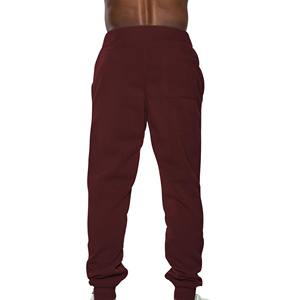 Pantalon de jogging épais en molleton pour homme avec logo personnalisé, coton lourd, coupe décontractée, fournisseur OEM ODM - Product Image 2