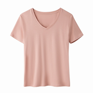 เสื้อยืดคอกลมแขนสั้นผู้ชาย สีพื้น ทรงปกติ สไตล์ลำลอง สีเหลือง - Product Image 4