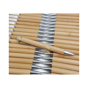 ปากกาลูกลื่นไม้ไผ่พรีเมียม จับถนัดมือ เขียนลื่น ทนทาน - Product Image 4