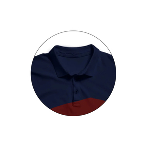 Polo de Manga Corta para Hombre, 100% Algodón y Poliéster, Color Sólido, Personalizable con Logotipo, Tela de Franela - Product Image 1