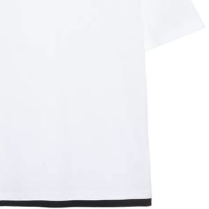 เสื้อยืดโลโก้คู่ แขนสั้นลำลองสำหรับผู้ชาย พิมพ์ลายกราฟิกตามสั่ง เสื้อสตรีทแวร์ใส่สบายสำหรับแฟชั่นประจำวัน - Product Image 5