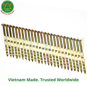 2-3/8" x 0.113" 5000pcs Smooth Shank 21 <b>Degree</b> Plastic Strip Collated <b>Framing</b> Nails for Wood | Clavos en tira plástica - Product Image 6