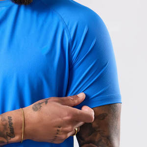 Camiseta Deportiva Ligera de 210 g/m² para Hombre, Talla Grande, Corte Regular, Ropa Deportiva para Gimnasio, Entrenamiento - Product Image 6