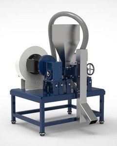 Sahith Premium Stainless Steel Cocoa <b>Bean</b> Cracker Winnower Machine Easy Operation Reliable Gearbox Motor New Wood Crushers - Product Image 1