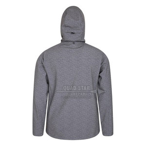 เสื้อแจ็คเก็ตซอฟต์เชลล์สำหรับผู้ชาย ระบายอากาศได้ดี ผลิตในปากีสถาน น้ำหนักเบา สั่งทำได้ - Product Image 4