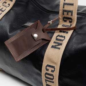 Custom Real Leather Luggage Tags Privacy Flap Travel Bag Tags Genuine Leather Suitcase <b>Name</b> <b>Labels</b> Brand LMP-0291 - Product Image 4