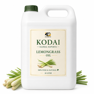 Aceite Esencial de Limoncillo de Tamil Nadu 100% Puro y Natural de Primera Calidad, Destilado al Vapor, para Aromaterapia y Cuidado Facial, Kodai Global Export - Product Image 1