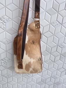 High Quality Cowhide Leather Hair on Hide Shoulder <b>Bag</b> Stylish Trending Travel Handbag Stylish Easy to Carry Money Belt - Product Image 2