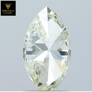 Nouveau diamant naturel certifié GIA, taille marquise, 1,00 carat, couleur K, clarté VVS1, diamant d'origine provenant d'un fournisseur indien - Product Image 3