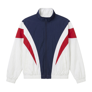 Conjunto Deportivo de 2 Piezas para Hombre, Diseño Retro con Bloques de Color, Ligero, Impermeable y Transpirable, Chaqueta Cortavientos y Pantalones de Poliéster - Product Image 2