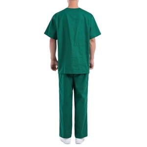 Infirmières uniformes d'hôpital deux pièces Stretch Spandex gommages costume soins infirmiers hommes gommage uniformes costume 2026 HI - Product Image 5
