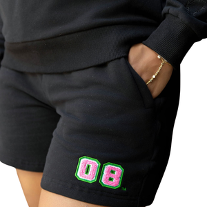 Pink Classic Short <b>Set</b> Women Casual <b>Two</b> <b>Piece</b> T Shirt and Shorts Outfit Soft Comfortable Summer Sorority Style <b>Lounge</b> Sports - Product Image 4