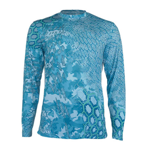 Crea tu Idea, Camisetas de Pesca Sublimadas con el Logotipo de tu Cliente, al Mejor Precio, Camisetas de Pesca Sublimadas Personalizadas con Logotipo Profesional - Product Image 1