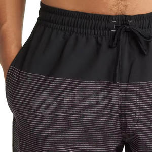 Shorts de Playa para Hombre, Transpirables y de Secado Rápido, con Cintura Elástica Alta y Forro de Malla, Casuales, de Poliéster/Algodón - Product Image 5