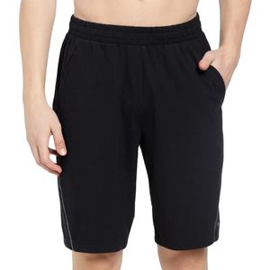 Shorts Bermuda pour homme, bleu clair, uni, à séchage rapide, avec cordon de serrage et poches zippées, vêtements décontractés - Product Image 5