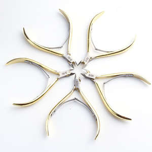 Coupe-ongles de haute qualité, logo doré, coupe-cuticules au laser, pince à ongles pour peaux mortes, pince de soin des ongles ANAAIF - Product Image 4