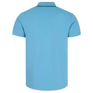 Chemise Homme 200 en Jersey Tricoté 100% Coton de Haute Qualité, Broderie, Séchage Rapide, Manches Courtes, Boutons, Logo Personnalisé sur le Devant - Product Image 2