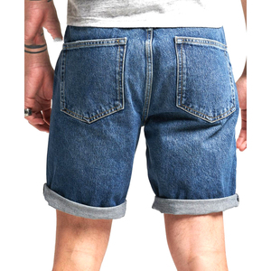 Best Selling With Reasonable Price Comfortable Soft Touch Material Men Straight Denim Shorts OEM Service - Product Image 3