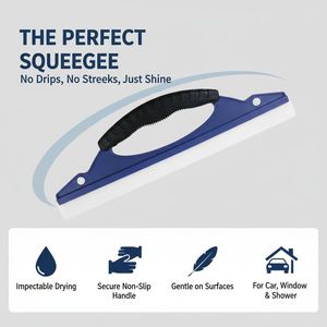 Spatola Professionale in Silicone da 12 Pollici, Confezione da 2, Lama Flessibile per Lavaggio Auto Senza Aloni e Pulizia Vetri, Sicura per la Vernice - Product Image 5