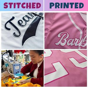 Maillot de baseball personnalisé, uniforme d'équipe personnalisé, chemise personnalisée avec nom, numéro et logo brodés pour hommes, femmes, garçons et filles - Product Image 3