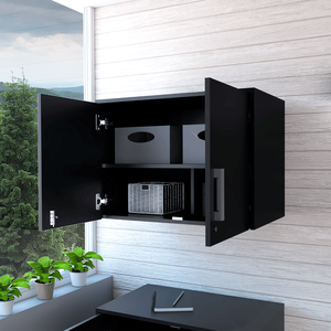 Armadietto da parete Danbury nero di Depot E Shop - Product Image 2