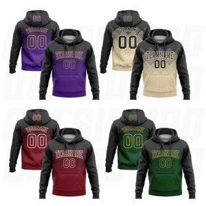 Sudaderas de Béisbol Personalizadas con Efecto Degradado para Hombre y Mujer, Sudaderas Deportivas Personalizadas con Nombre, Número y Logotipo Bordados, Equipo de Béisbol Personalizado - Product Image 6