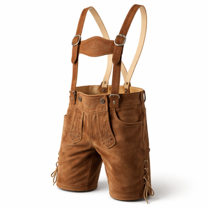 Lederhosen de Cuero de Cabra Personalizados al por Mayor para Pedidos en Grandes Cantidades - Fabricante y Proveedor OEM - Product Image 3