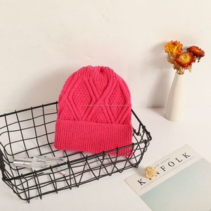 Gorro de Punto Jacquard Unisex, 100% Acrílico, con Pedrería, Diseño Animal, Informal, para Invierno, Adulto, 56-58CM - Product Image 6