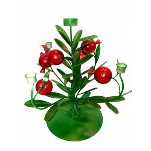 Porte-bougie artistique contemporain, support à bougie géométrique en métal, élégant centre de table pour la décoration intérieure et les événements de mariage - Product Image 3