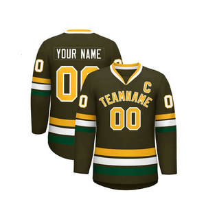 High Quality 100% Polyester Ice Hockey Jersey Custom <b>Personalise</b> Name Numbers Logo Quick Dry All Seasons Practice Jerseys for - Product Image 5