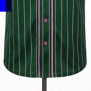 Comfortable Sports Wear Softball Jersey Made in Pakistan Wholesale Custom Sublimation Baseball Jerseys Breathable Button Down - Product Image 6