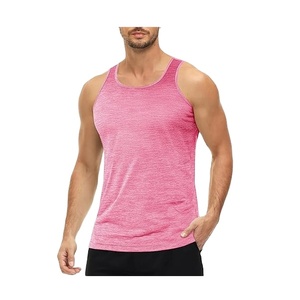 เสื้อกล้ามผู้ชายคอกลมผ้าเจอร์ซีย์เนื้อเดียว 100% ผ้าฝ้าย สีพื้น สไตล์ลำลองสำหรับฤดูร้อน ผลิตในบังคลาเทศ ราคาดีที่สุด - Product Image 1