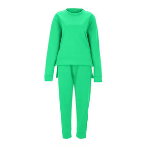 Survêtement unisexe de couleur unie, nouvelle collection, style streetwear, pour adulte, personnalisable, décontracté, 100% coton, respirant, taille élastique - Product Image 6