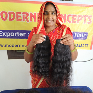 Extensions de cheveux humains indiens Remy bouclés crépus de haute qualité, alignés sur les cuticules, double trame, 100g, cheveux vierges bruts, vente en gros - Product Image 5