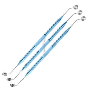 Set de Instrumentos Marcadores de Doble Punta para Capsulorrhexis, Equipo Quirúrgico Oftálmico Manual de Acero - Product Image 3