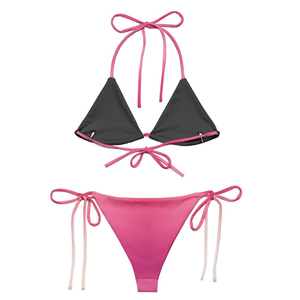 New Custom Unique Design Sexy Print Women Swimsuit 2 Piece Women <b>Bikini</b> Set - Product Image 2