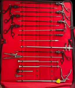 Kit de Instrumentos Laparoscópicos al por Mayor para Cirugía Mínimamente Invasiva con Trócares, Pinzas, Tijeras y Portaagujas - Product Image 5