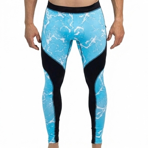 Pantalon long de sport PRO pour homme, extensible, à séchage rapide, anti-humidité, legging de course et d'entraînement pour l'entraînement - Product Image 4