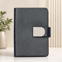 Individuelles Logo A5-Größe Echtes Leder Olivia OLI-BD-333 Thermobindung 120 Blatt Luxus Handgefertigtes Notizbuch Werbegeschenke